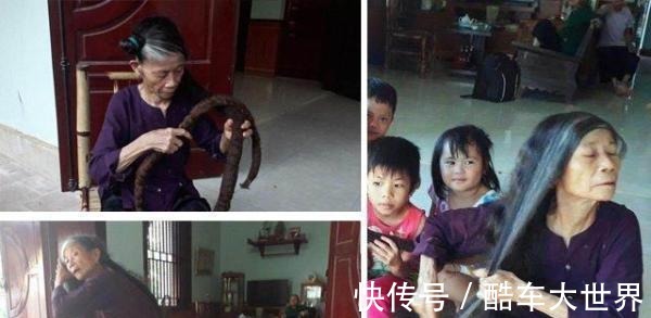 nghien|81岁老奶奶长达22年不剪头发,头发长3米,网友像屎棍!