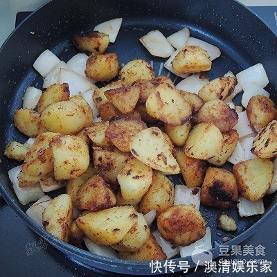 做法|孜然香煎土豆块的做法