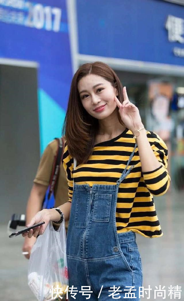 青春|牛仔背带裤, 让你的美清新可爱, 减龄时尚, 青春永不老