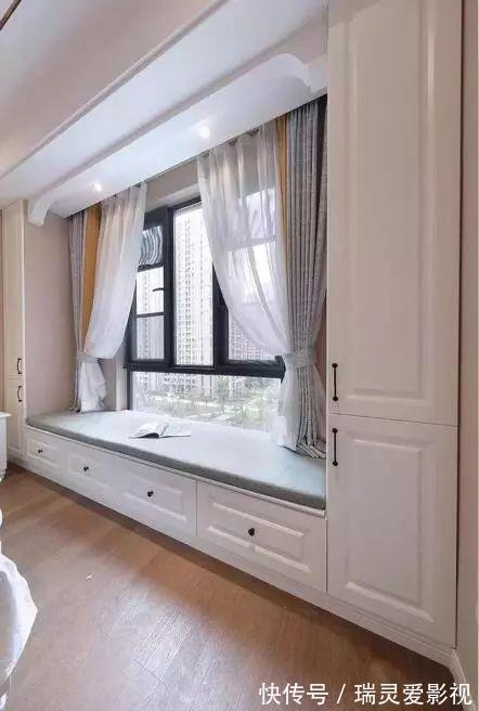 柜子|飘窗装得好,一个飘窗柜,比一个衣柜还能装!