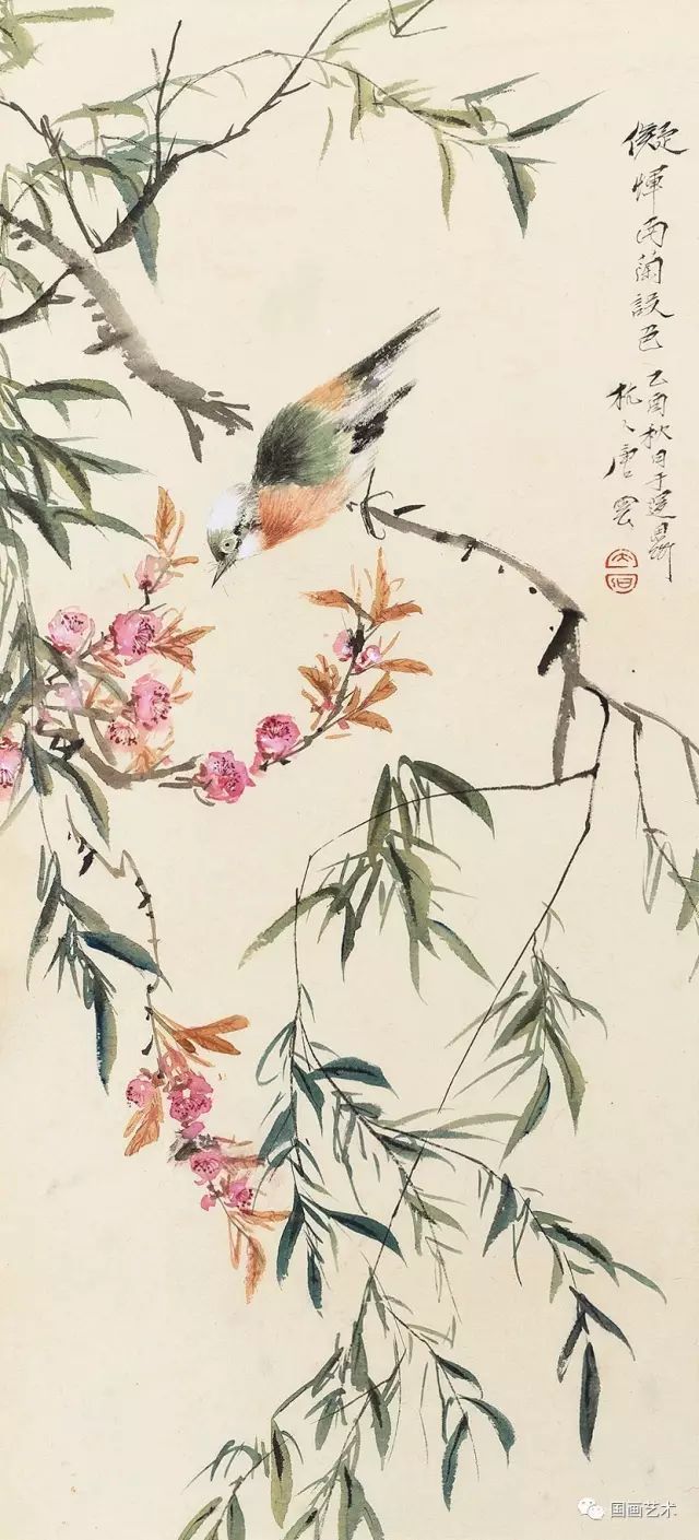 花鸟画！唐云：画人民喜闻乐见的花鸟画