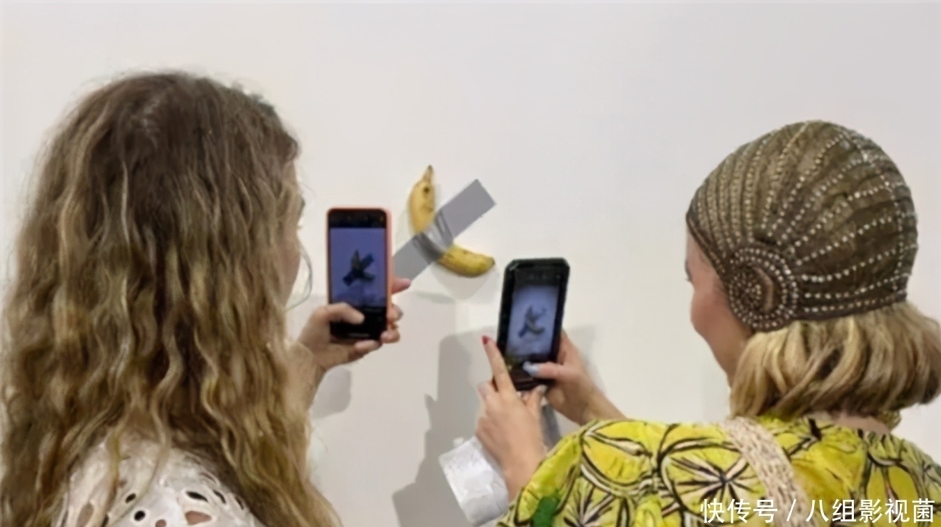 艺术品！85万一根天价香蕉，在展会上被饥饿的游客一口吃掉，游客结局如何