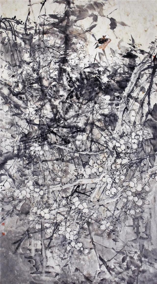 中国画#艺术鉴赏网:山水画家宋德志与艺术的邂逅