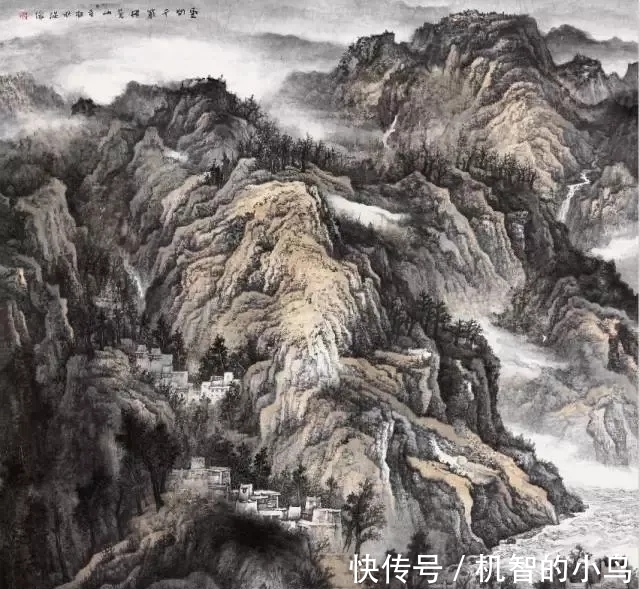 黄老!融会贯通|薛从伦水墨山水画