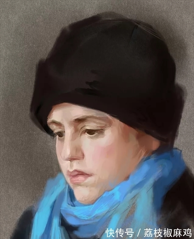 绘画#清华大学才女尧立,她笔下的插画,美到让人窒息