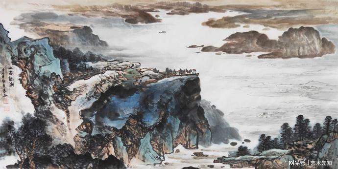 设色#直击书画:画家徐凤丹,一位对色彩有着敏锐感知度的画家