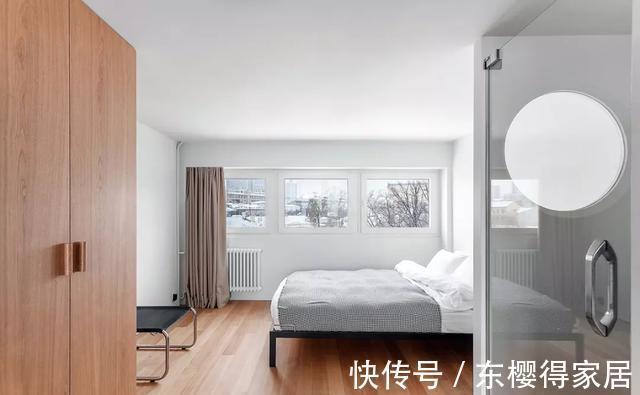 熨烫板|晒晒朋友的33㎡单身公寓,全屋定制柜子,这空间利用真是绝了!