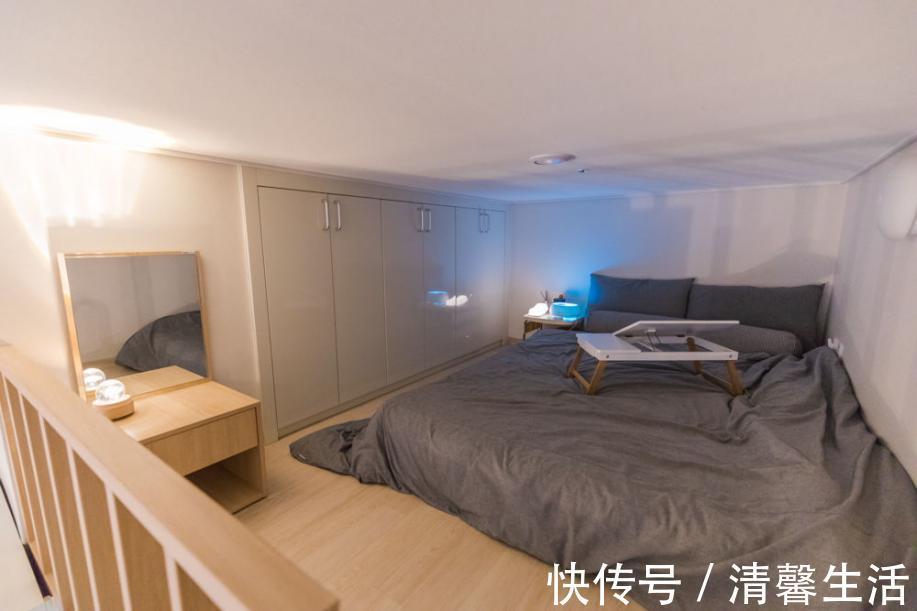 客厅|同小区买两套21㎡公寓，一套给儿子，一套给女儿，各自开始独立
