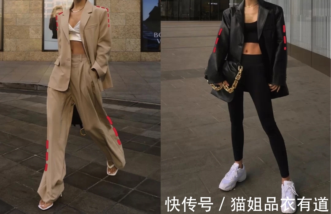 大长腿|飒美的大女人风,一看品味就不低,掌握这些“细节要点”,你也行