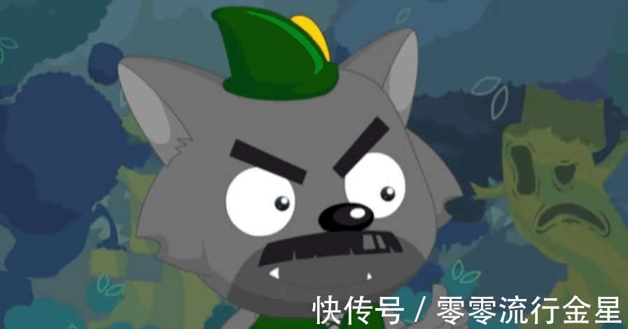 巫师狼|《喜羊羊与灰太狼》草原中年龄最大的角色,没人猜到他已上百岁了