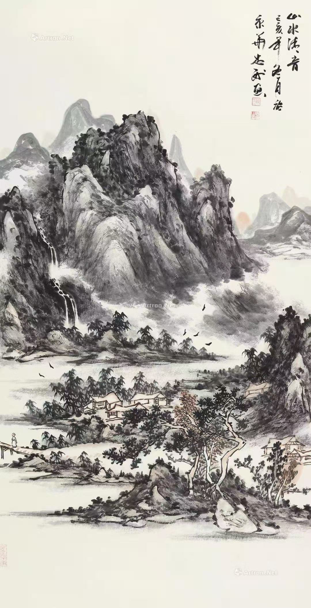 拍卖会|陈忠洲作品在2020文物艺术品拍卖会上以一千二百万人民币成交