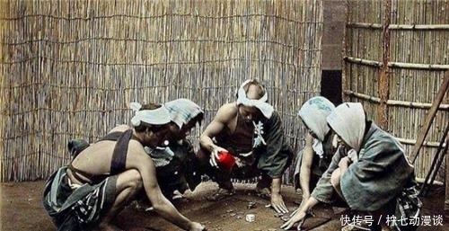 日本|19世纪的日本风情:女子妆容太辣眼,武士目露凶光,电影都拍不出