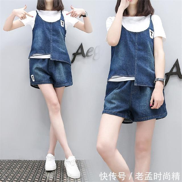 深色系|时尚宽松套装让胖美眉也能穿出苗条身材