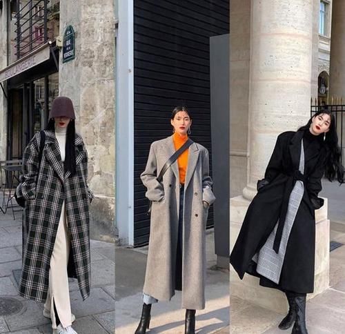 讲真，穿大衣就服街拍达人！她们的“大衣穿搭”，时髦高级又好看