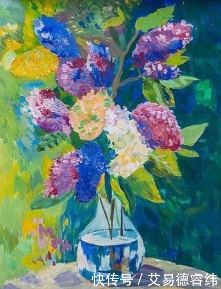 真人|11岁小女生用真人画画,盯着画看10秒钟,画中的人都会动