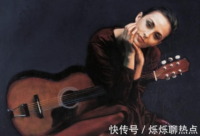 写实主义&陈逸飞笔下的肖像绘画,比冷军的更有韵味,写实性更强