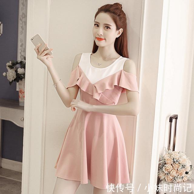 蕾丝|修身显瘦的连衣裙,穿在身上修身显瘦