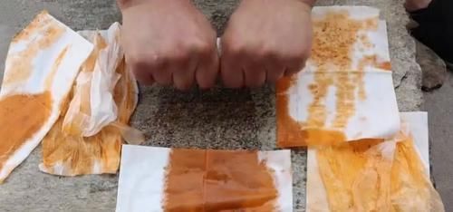 分钟|一包卫龙有多少“废油”小伙用5分钟挤出,看清后再也不吃了