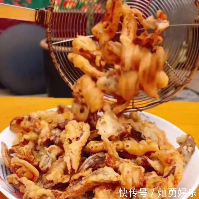 干炸|做干炸蘑菇,学会这个口诀441.5,不管蘑菇还是茄盒,嘎嘎香