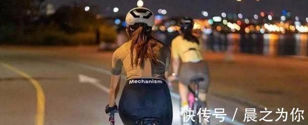 骑行|喜欢骑行的长腿美女，大腿粗实体重较重，身材依然让人羡慕