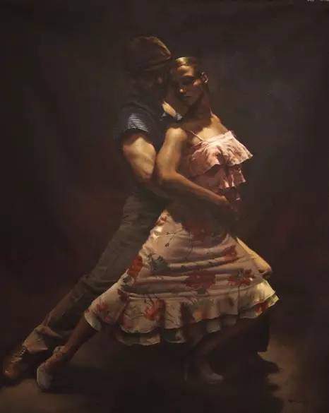 油画!舞动之魅:英国画家Hamish Blakely油画作品欣赏