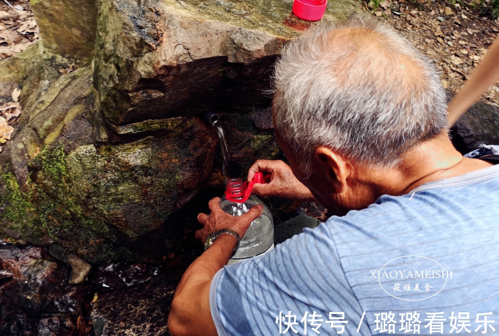 一日三餐|杭州市民每天排队打山泉水，68岁大爷1次打120斤，称够用一个星期