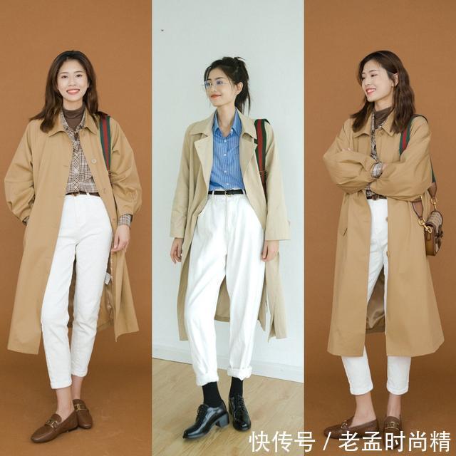 平底鞋|秋装推荐:小女生精选“九分裤”,像她这样穿时髦干练,显高显瘦