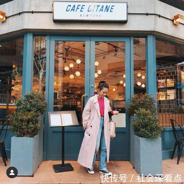 真服|小个子怎么穿仅155cm的她穿出了170的身高,这气场真服