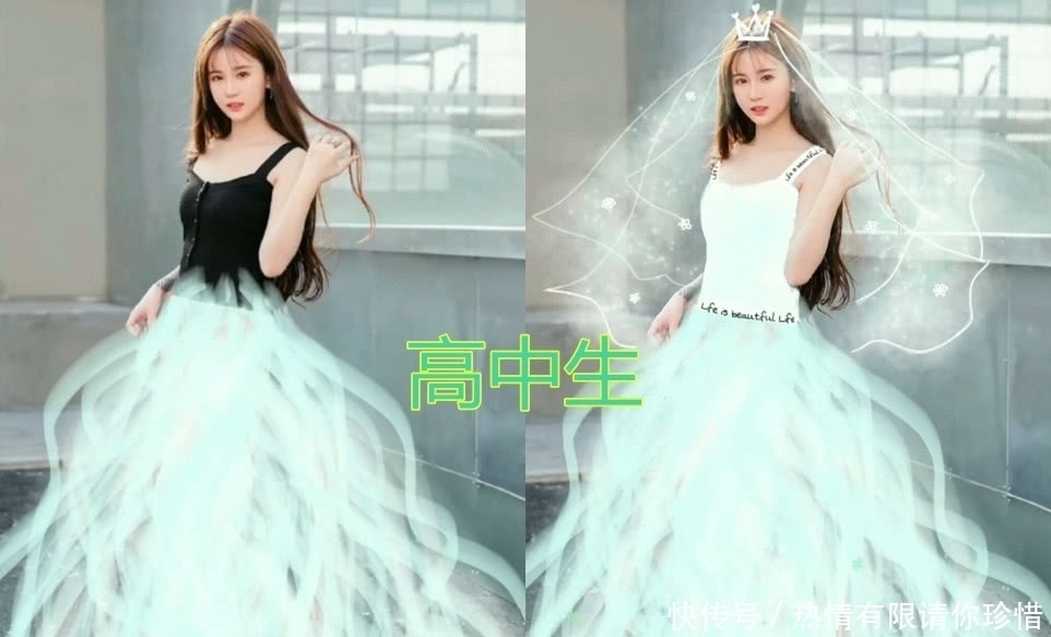婚纱|画婚纱有多美?小学生不算啥,中学生也不算啥,却被大学生绿了!