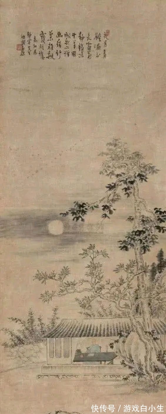 关门弟子$他是石涛的关门弟子,每岁寒食必祭其墓,一个重情重义的山水画家