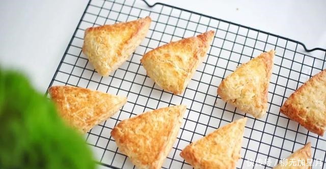 0难度下午茶|椰香花生司康