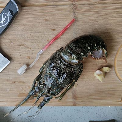 汤匙|清蒸大龙虾