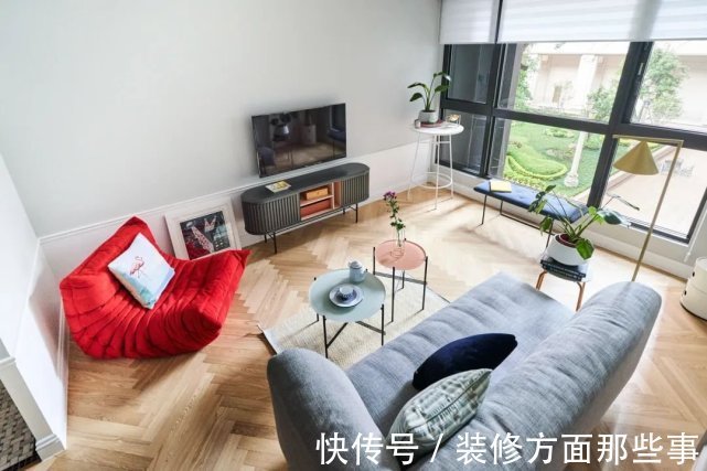 墙面|50平北欧公寓清新舒适的北欧氛围感