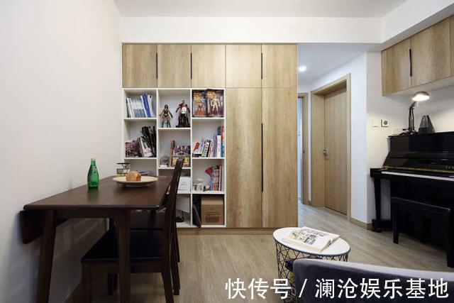 收纳|三口之家的62㎡两居,半米不浪费,收纳力太强了,清新简约真舒适