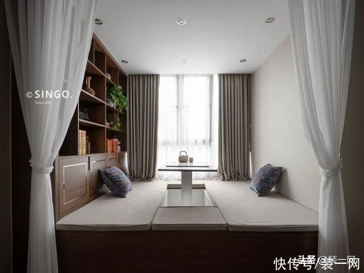 别墅|300㎡新中式实景的“方圆人生”，对称式别墅显中式传承