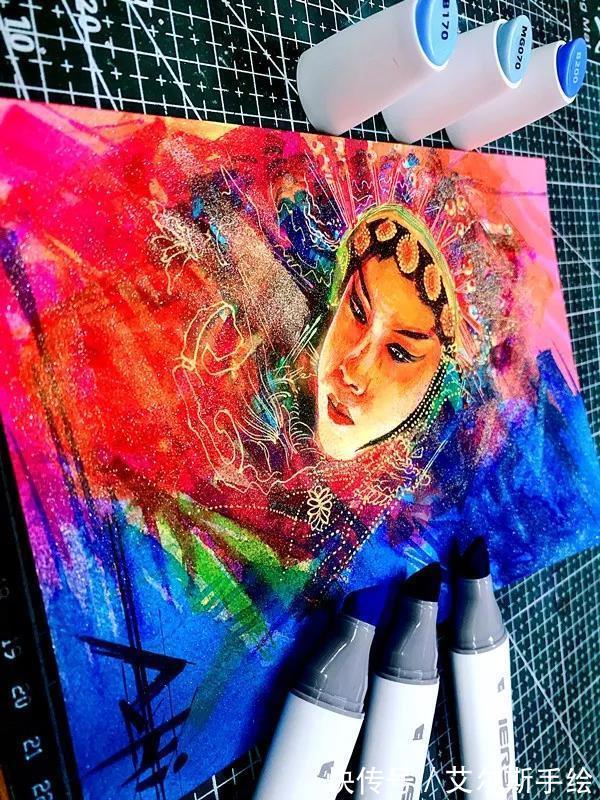 复古风|二次元英伦复古风插画,细节美到窒息!