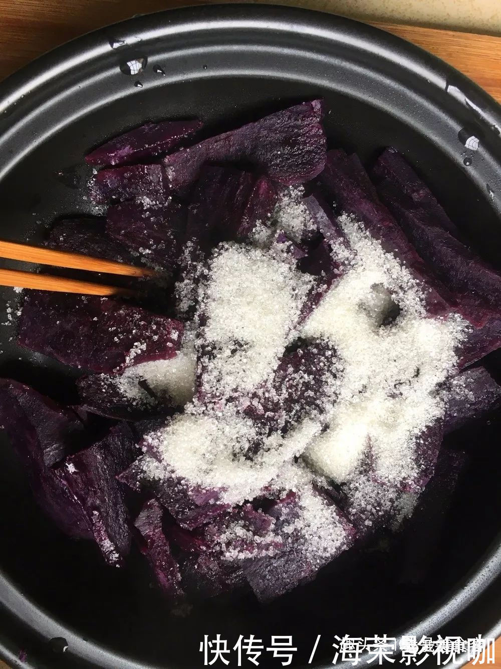 可口|原来紫薯还可以这样做,金黄焦脆,入味可口,比外面卖的还好吃!