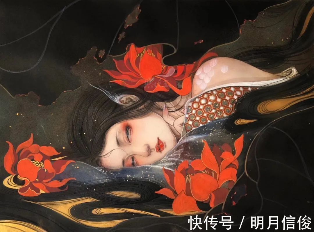 熙往$好撩人的眼神啊,她笔尖下的女妖,个个美成凡间精灵