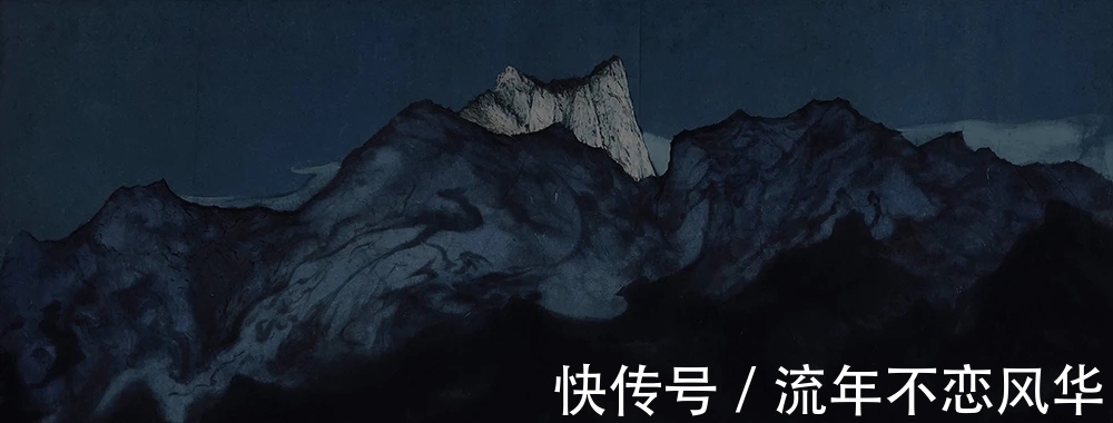 西安美院#西安美院|王珊的水墨山水画有静气!