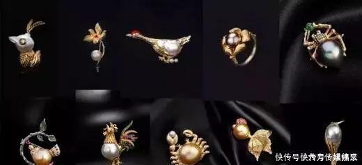 设计师得有多大的想象力,才能设计出这件巴洛克珍珠珠宝厉害