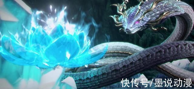 七彩吞天蟒!斗破苍穹美杜莎有多强随手镇压云棱,云山都得让她三分