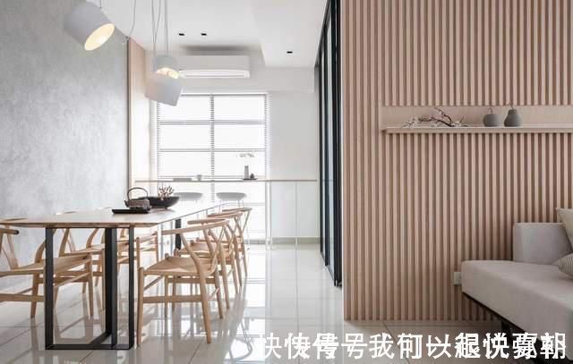 造型板|极简日式114㎡住宅,虽说装了50万,返璞归真生活却百看不腻