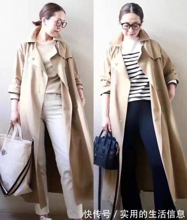 减龄 这位小个子“奶奶”太会穿，大衣穿搭洋气减龄，甩年轻人几条街！