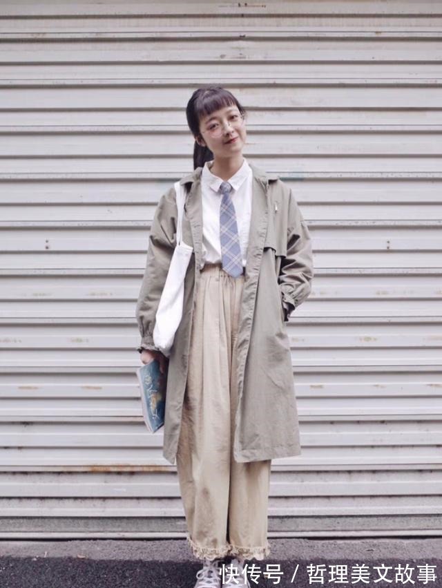 街拍 分享日本女生的4个穿衣习惯，搭配起来温柔耐看，坚持下去变女神！