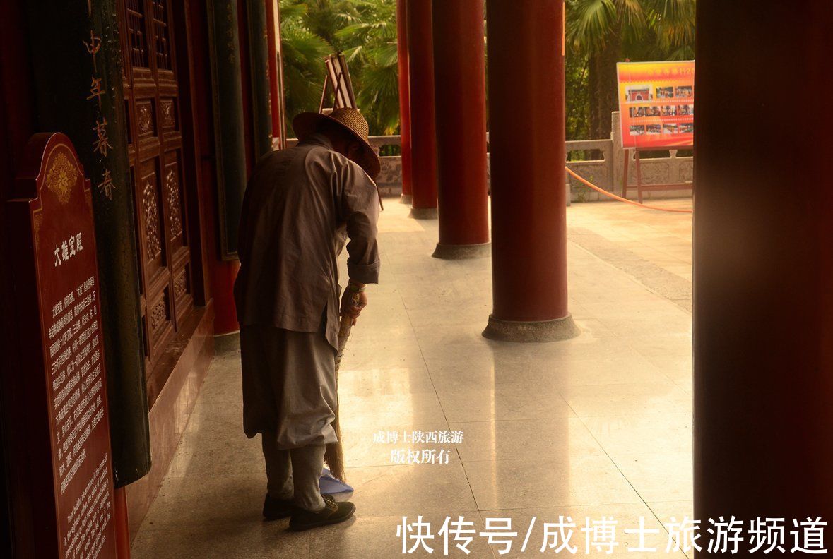 中国佛教|中国汉传佛教八大派之一三论宗祖庭，曾列入关中八景，西安草堂寺