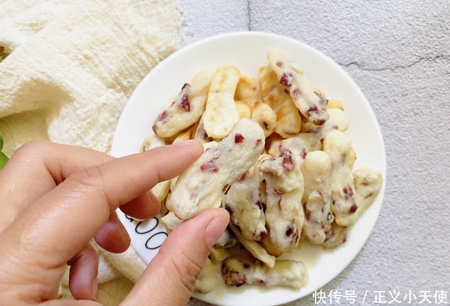 美味|宝宝零食:山药手指条,外脆里嫩酸甜美味,还能当手指食物