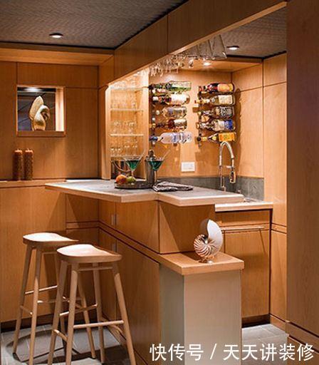 情调|给家做个小吧台吧,其实很节省空间,又能增添浪漫情调!