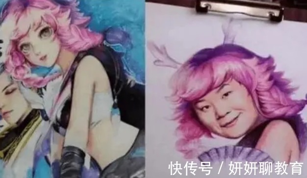 放飞自我$美术生“放飞自我”,仿佛“妖魔鬼怪”现原形,老师:你是魔鬼吗