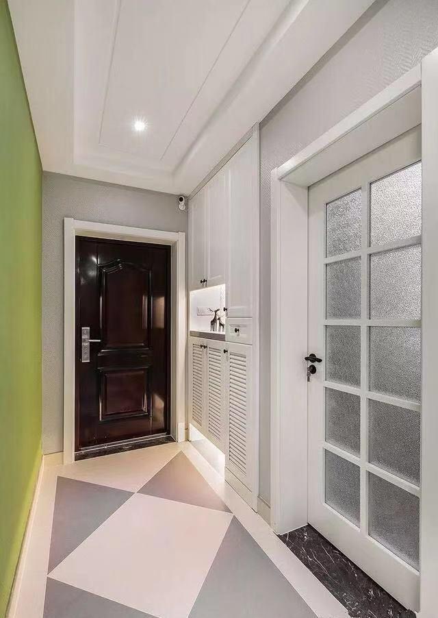 齐家栗子|玄关鞋柜这样装太明智了,漂亮多功能,还很省地方,可以照着装