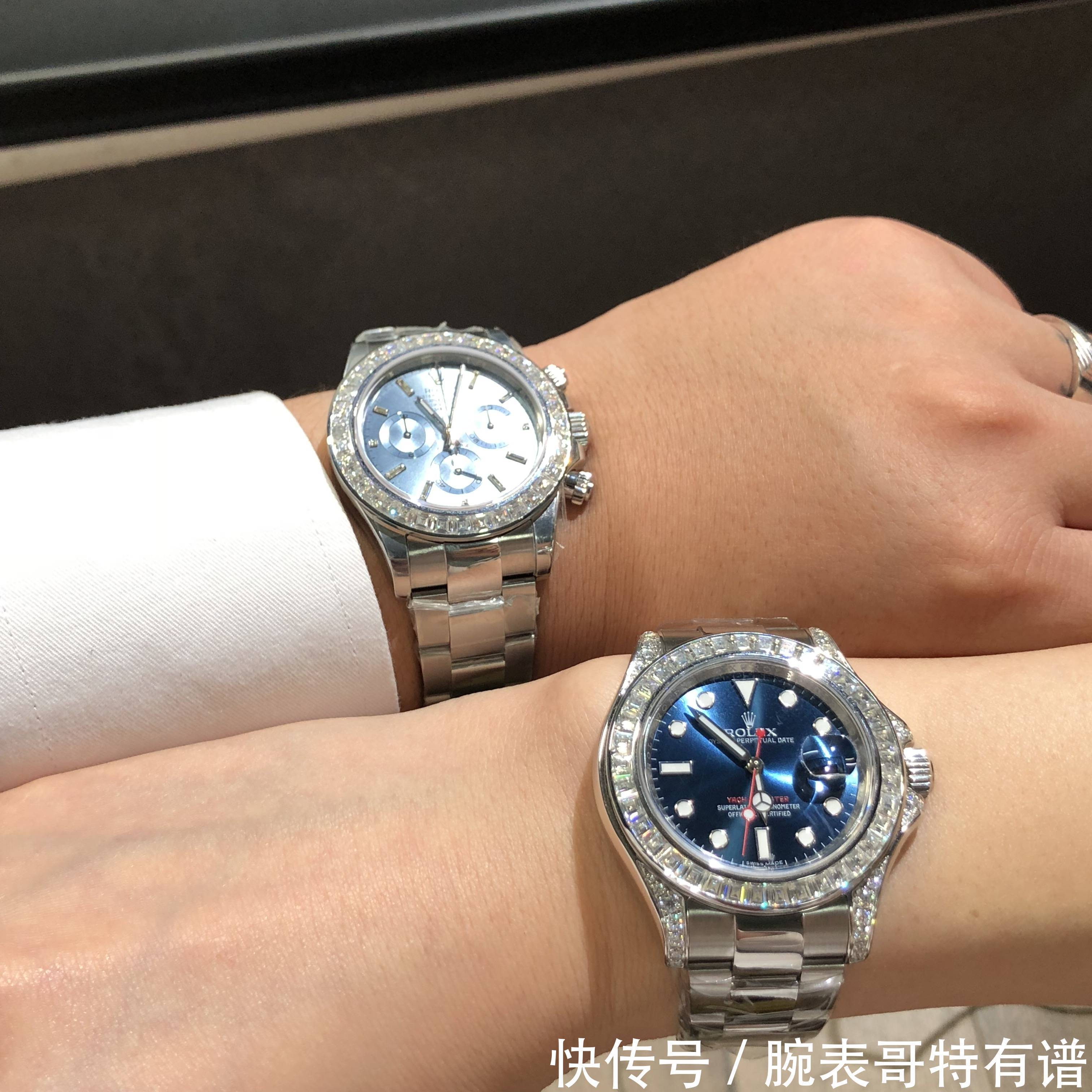 正品|“你还在水中摸鬼,我已游艇上岸”劳力士蓝游艇126622改装案例